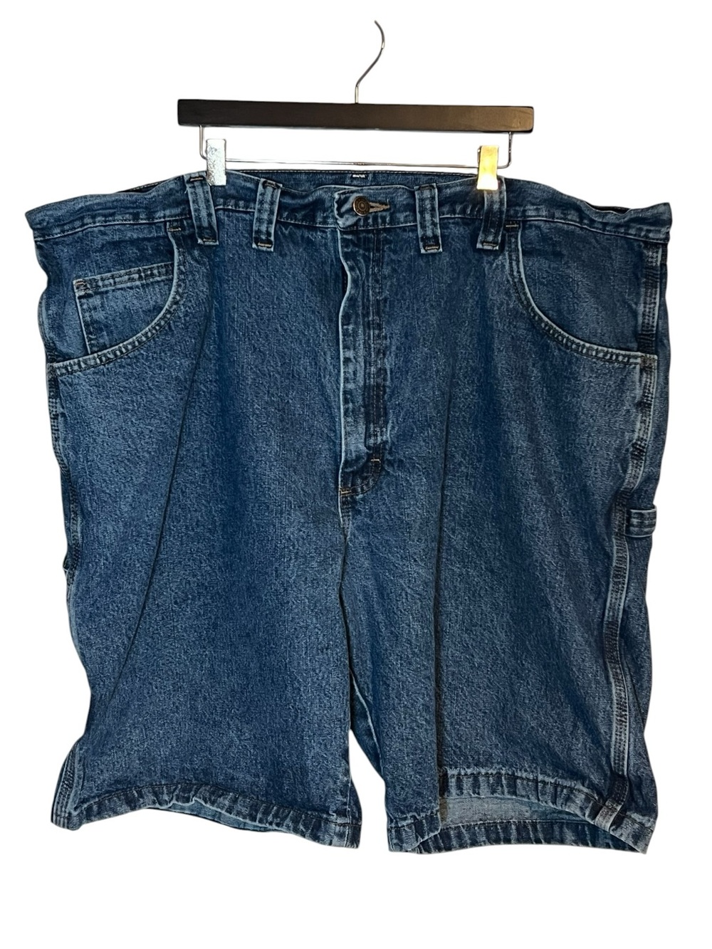 Men's 44 Wrangler Blue Denim Carpenter Shorts ⚒️